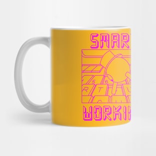 Smart Working (pink) Mug